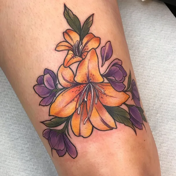 Neo Traditional tattoo by Iris Jasperse  in Amsterdam