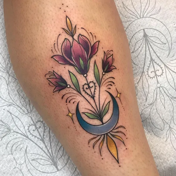 Neo Traditional tattoo by Iris Jasperse  in Amsterdam