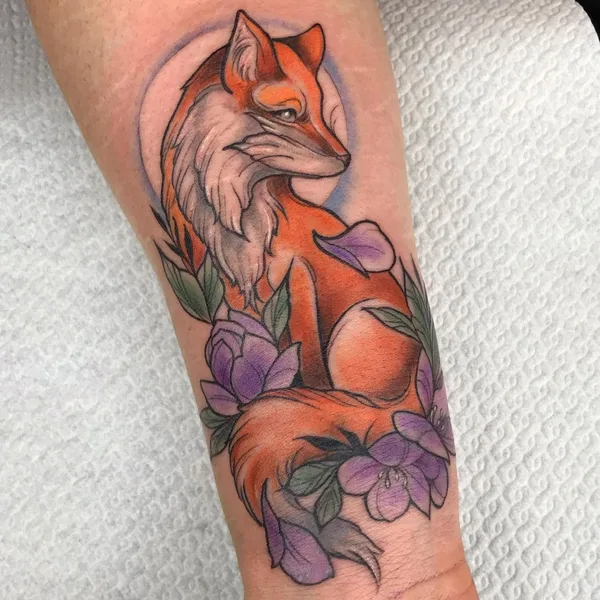 Neo Traditional tattoo by Iris Jasperse  in Amsterdam