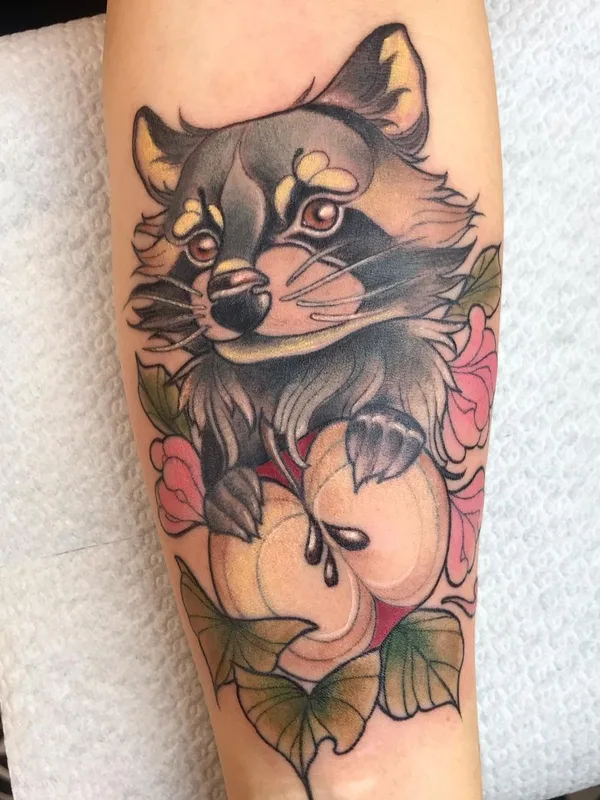color neo traditional Tatuaggio su forearm #45336 | Tatuatore Iris Jasperse 