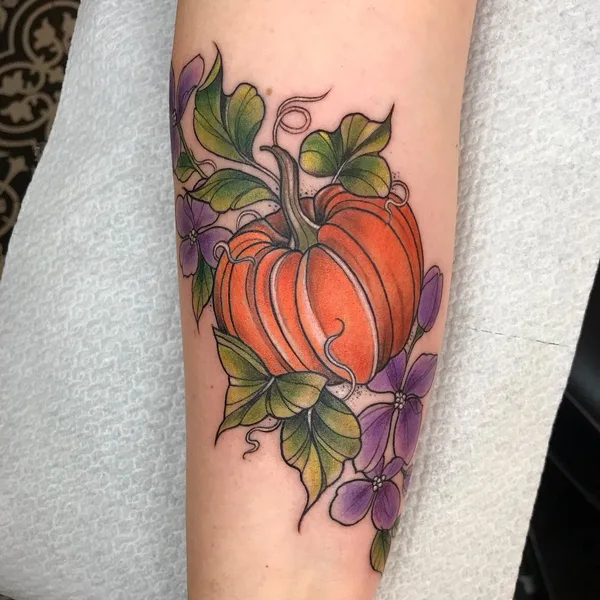 Neo Traditional tattoo by Iris Jasperse  in Amsterdam