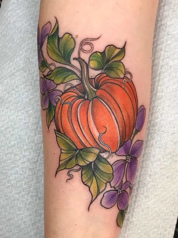 female color illustrative Tatuaggio su forearm #45337 | Tatuatore Iris Jasperse 