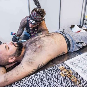 12th Tattoofest convention in Krakow | 1 день