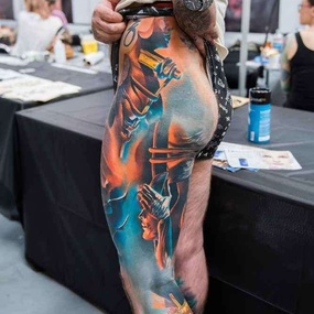 12th Tattoofest convention in Krakow | 1 день