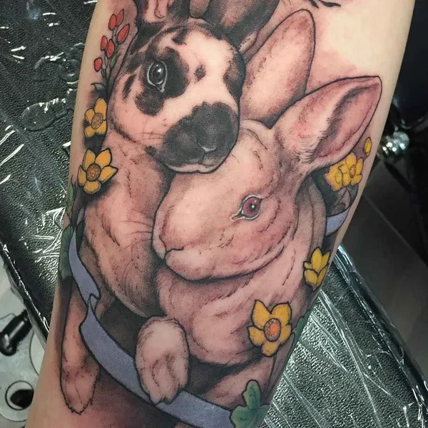 Neo Traditional tattoo by Shawn Hebrank in Portland