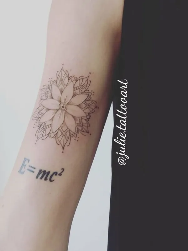 black fineline tattoo auf forearm #38387 | Tätowierer Juliane Visser