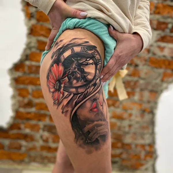 Реализм tattoo by Алексей Мазунин in Краснодар