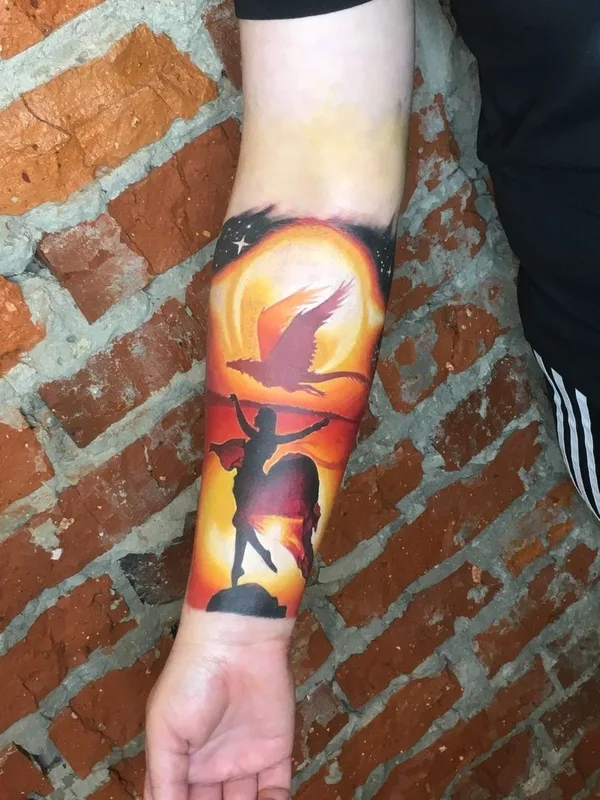 color illustrative татуировка на forearm #38427 | Тату мастер Алексей Мазунин