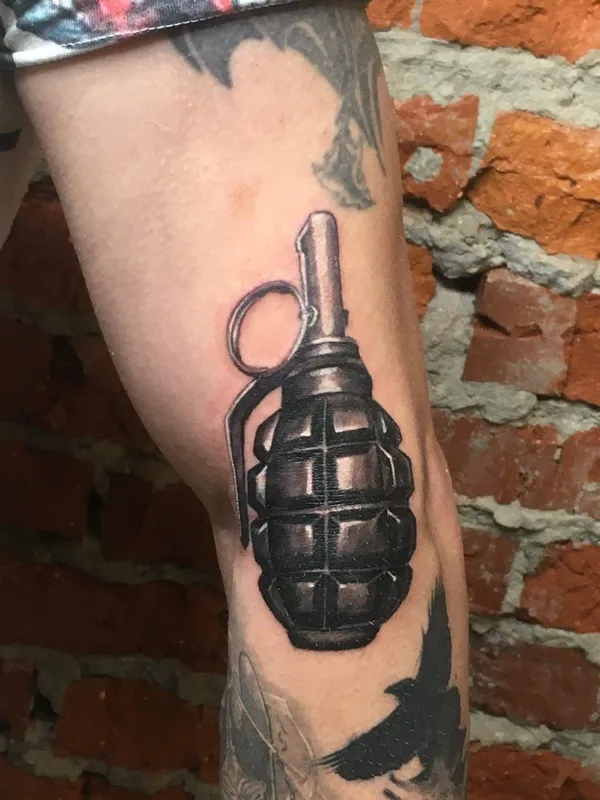 black and grey black and grey татуировка на forearm #38415 | Тату мастер Алексей Мазунин