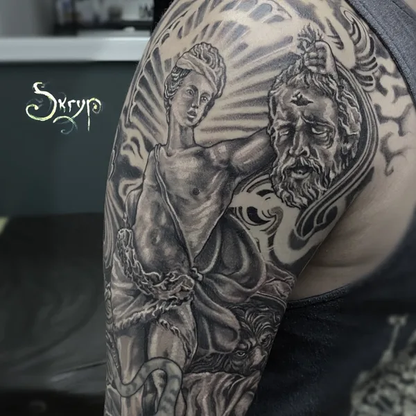 Black & Grey tattoo by Явтушенко Дмитрий