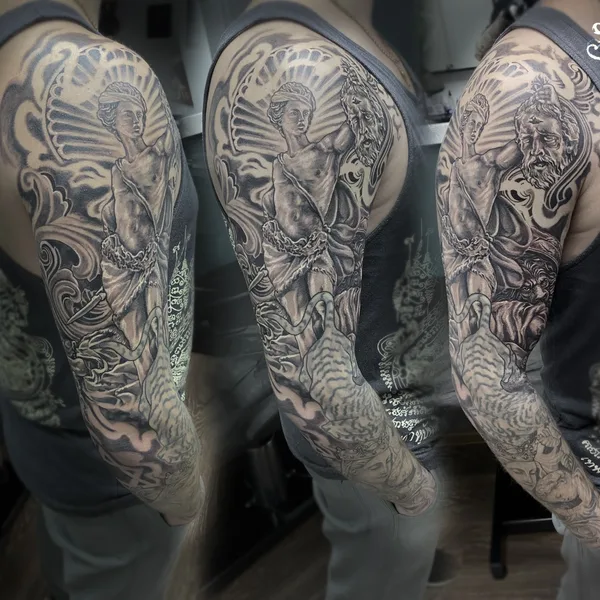 Black & Grey tattoo by Явтушенко Дмитрий