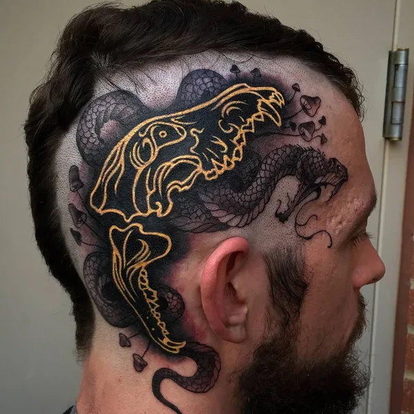 Авторская tattoo by Jake Gordon