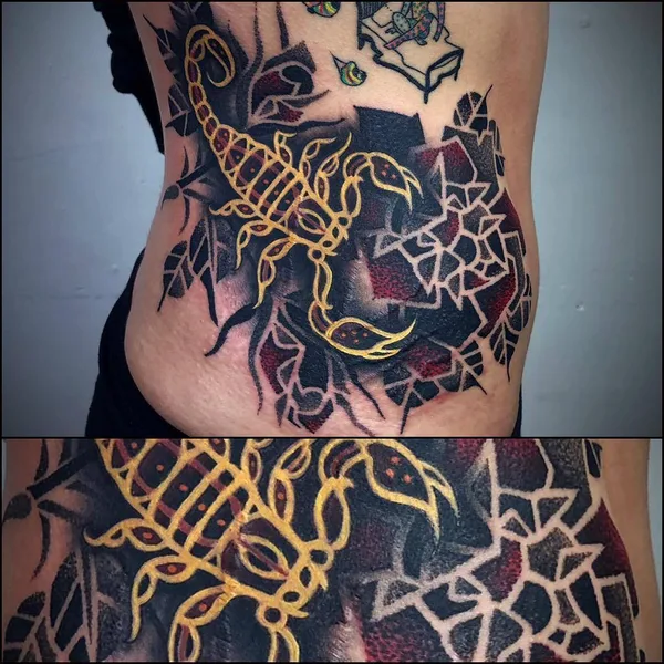 Авторская tattoo by Jake Gordon