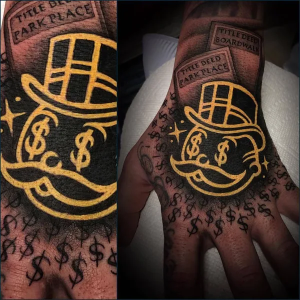 Авторская tattoo by Jake Gordon