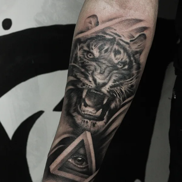 Author's Style tattoo by Михаил Хвостенко in Новосибирск