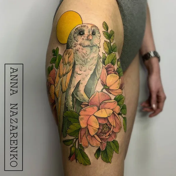 Realism tattoo by Анна Назаренко in Красноярск