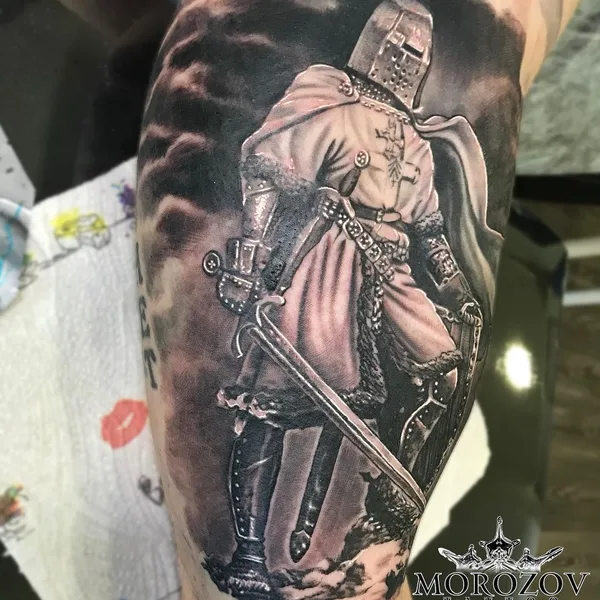 Portrait tattoo by Слава Морозов in Красноярск