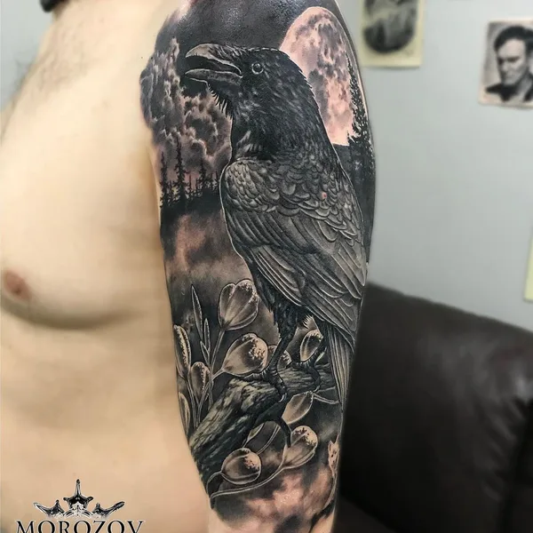 Portrait tattoo by Слава Морозов in Красноярск