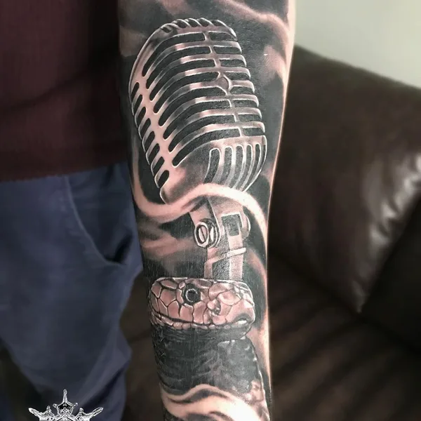 Portrait tattoo by Слава Морозов in Красноярск