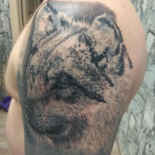 Portrait tattoo by Слава Морозов in Красноярск