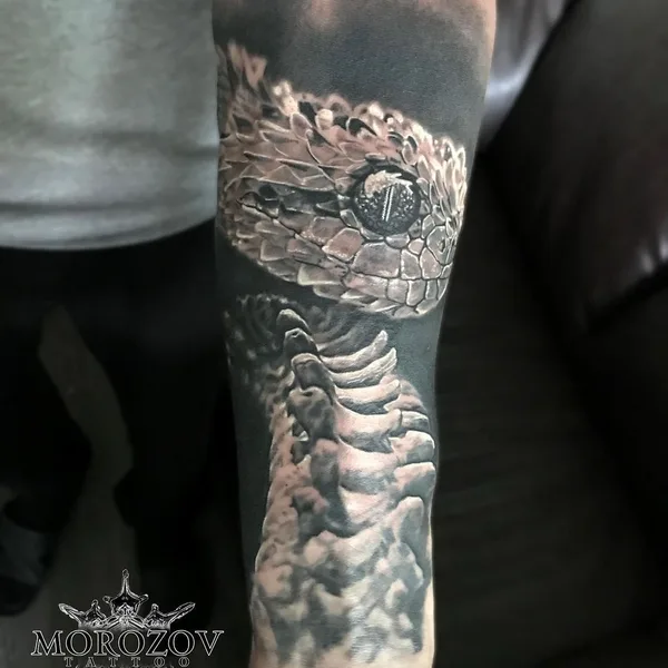 Portrait tattoo by Слава Морозов in Красноярск