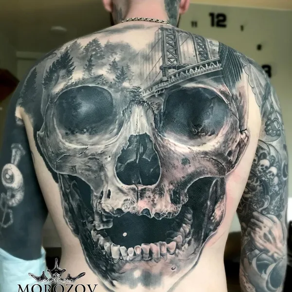 Portrait tattoo by Слава Морозов in Красноярск