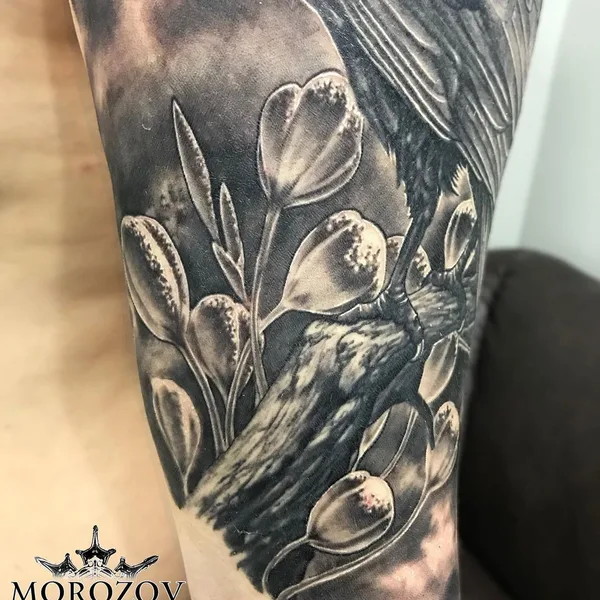 Portrait tattoo by Слава Морозов in Красноярск