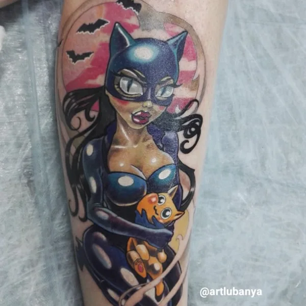 Watercolor tattoo by Любаня LuCh  in Красноярск