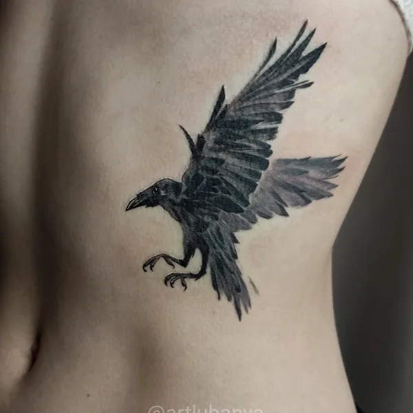 Watercolor tattoo by Любаня LuCh  in Красноярск