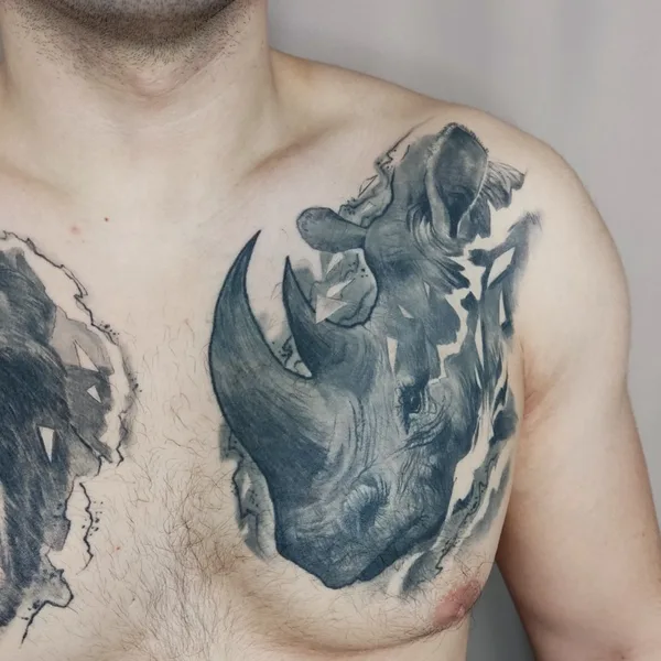 Watercolor tattoo by Любаня LuCh  in Красноярск