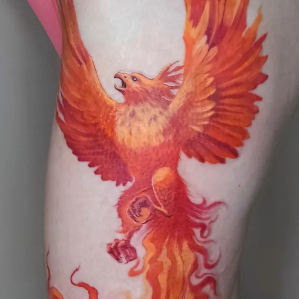 Watercolor tattoo by Любаня LuCh  in Красноярск