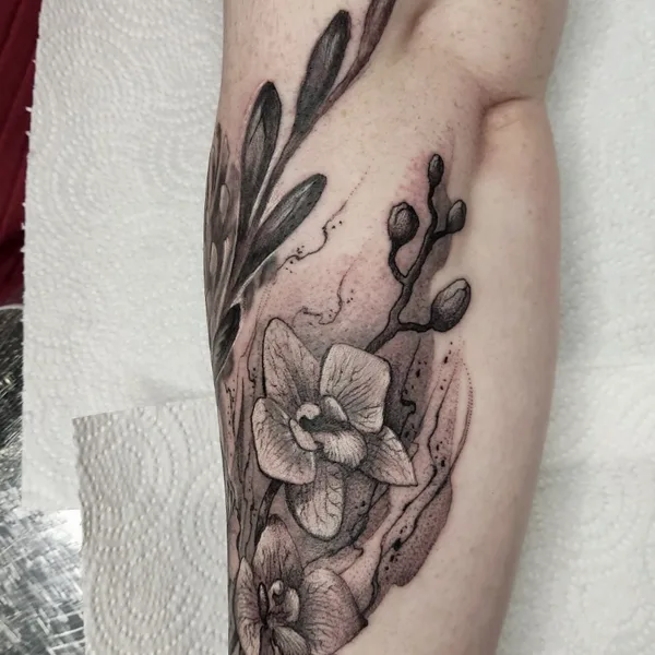 Watercolor tattoo by Любаня LuCh  in Красноярск