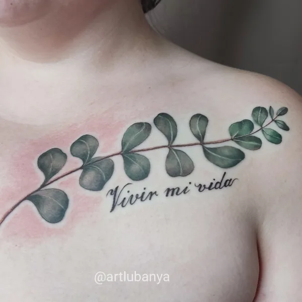 Watercolor tattoo by Любаня LuCh  in Красноярск
