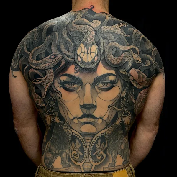 Neo Traditional tattoo by James Tex in Calgary