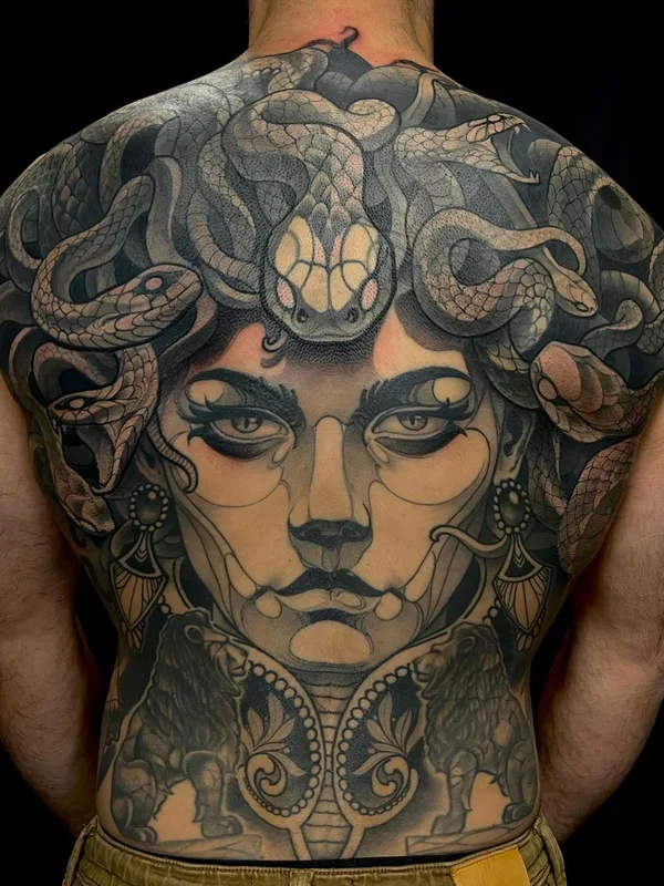 Neo Traditional tattoo by James Tex in Calgary