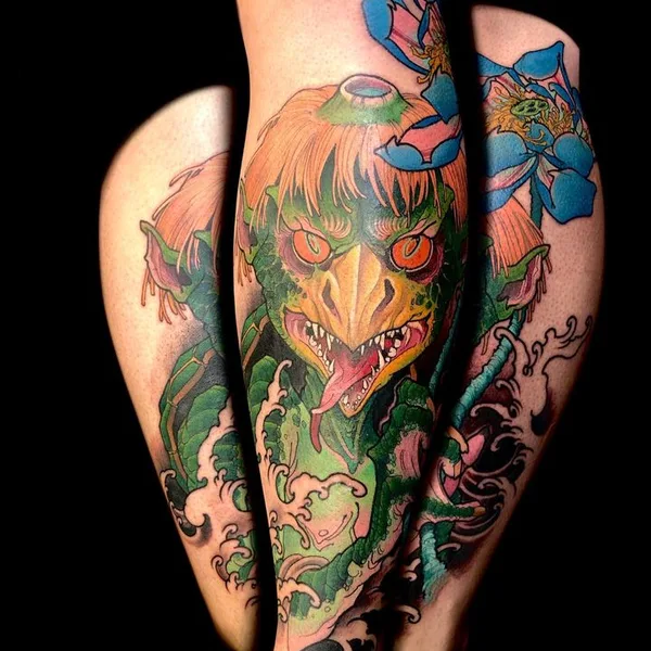Neo Traditional tattoo by James Tex in Calgary