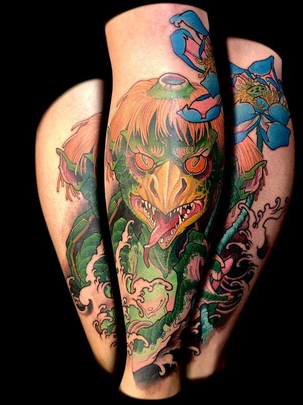 Neo Traditional tattoo by James Tex in Calgary