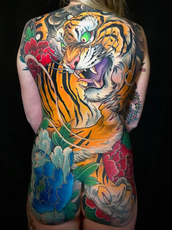 Neo Traditional tattoo by James Tex in Calgary