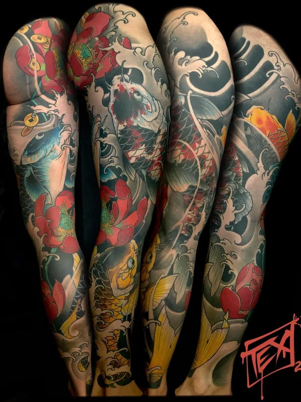 Neo Traditional tattoo by James Tex in Calgary