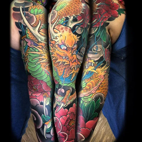 Neo Traditional tattoo by James Tex in Calgary