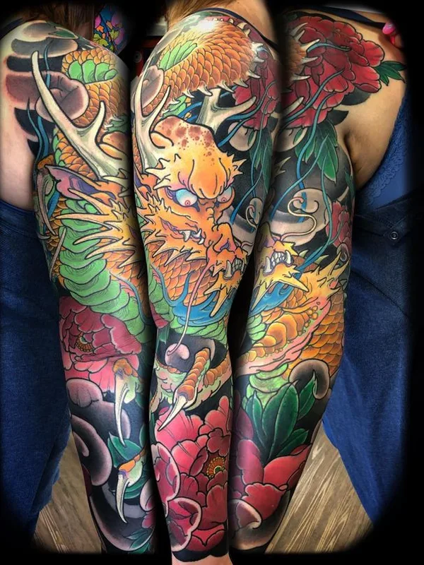 Neo Traditional tattoo by James Tex in Calgary