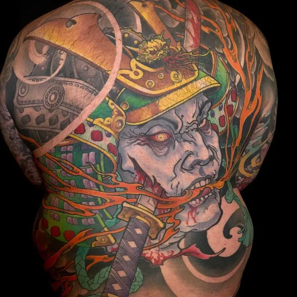 Neo Traditional tattoo by James Tex in Calgary