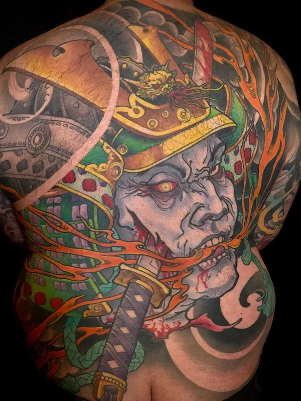 Neo Traditional tattoo by James Tex in Calgary