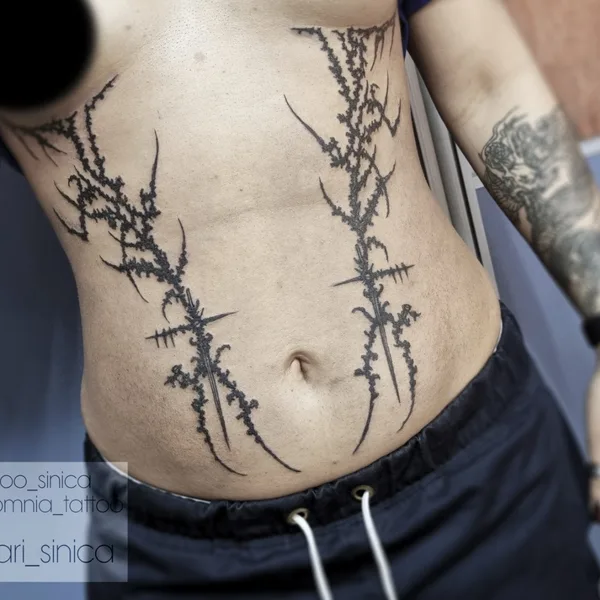 Dotwork tattoo by Мари Синица in Moscow