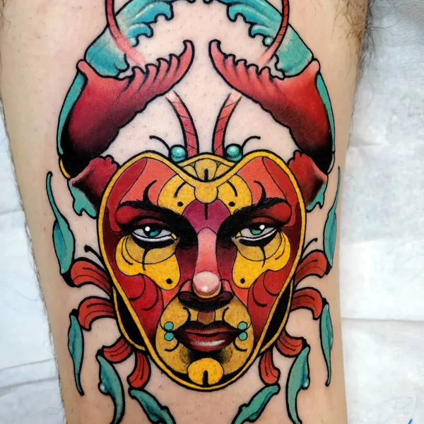 Нео традиционная tattoo by Nicola Nik The Rookie Rinaldi