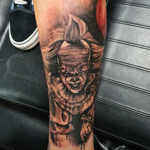Horror tattoo by Jerry Woempner  in Lake Havasu City