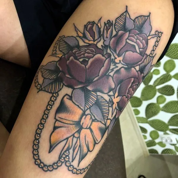 Traditional tattoo by Babaev Ivan in Волгоград