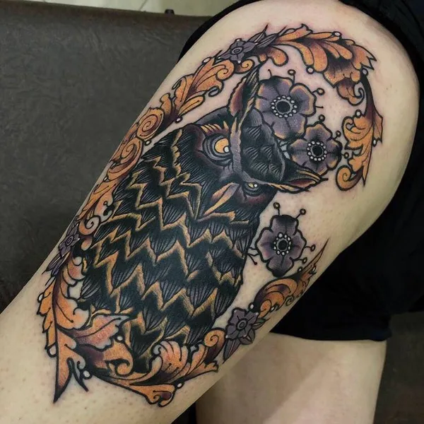 Traditional tattoo by Babaev Ivan in Волгоград