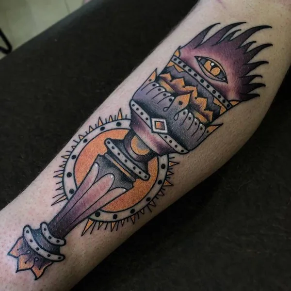 Traditional tattoo by Babaev Ivan in Волгоград