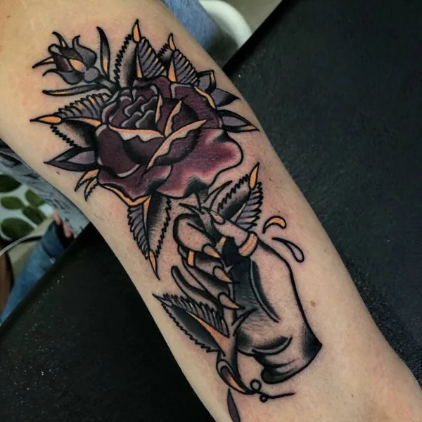 Traditional tattoo by Babaev Ivan in Волгоград
